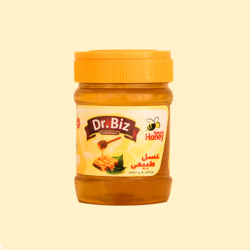 عسل 500گرمی دکتر بیز با ساکارز زیر 0.5