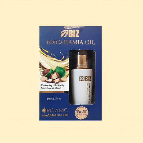 روغن ماکادمیا خالص دکتر بیز با خاصیت جوانساز، تسکین آفتاب سوختگی، تقویت و افزایش رشد مو