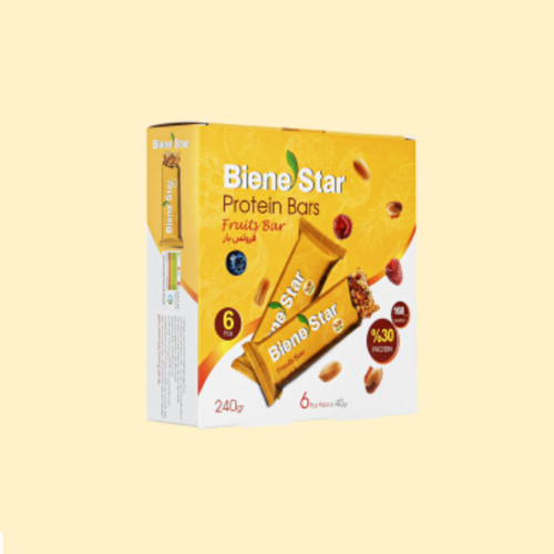 پروتئین بار | فروتس بار بین استار بسته ۶ عددی