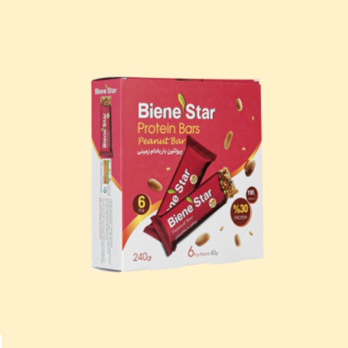 پروتئین بار بادام زمینی بین استار